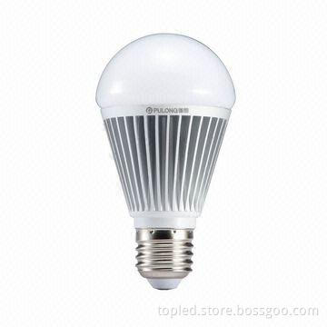 950lm E27 LED Bulb, 80Ra CRI, >0.9 PF, <15% THD